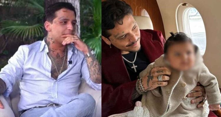 Christian Nodal su hija