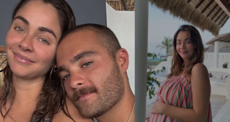 Claudia Martín y Carlos Said esperan a su primer bebé con ilusión