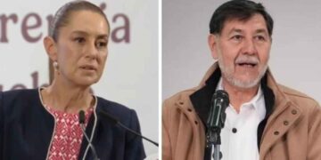 Claudia Sheinbaum acusa linchamiento mediático contra Noroña tras agresión de ‘Alito’ Moreno