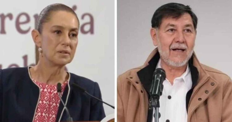 Claudia Sheinbaum acusa linchamiento mediático contra Noroña tras agresión de ‘Alito’ Moreno