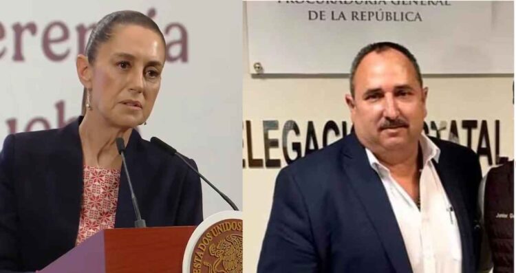 Claudia Sheinbaum asegura que habrá justicia en el asesinato de Ernesto Vázquez Reyna, delegado de la FGR en Tamaulipas