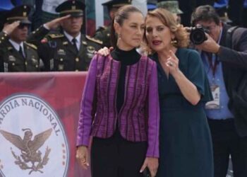 Claudia Sheinbaum confirma que Beatriz Gutiérrez Müller vive en México