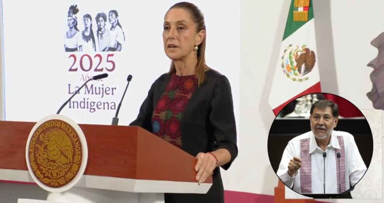 Claudia Sheinbaum responde a la polémica por la casa de Gerardo Noroña en Tepoztlán