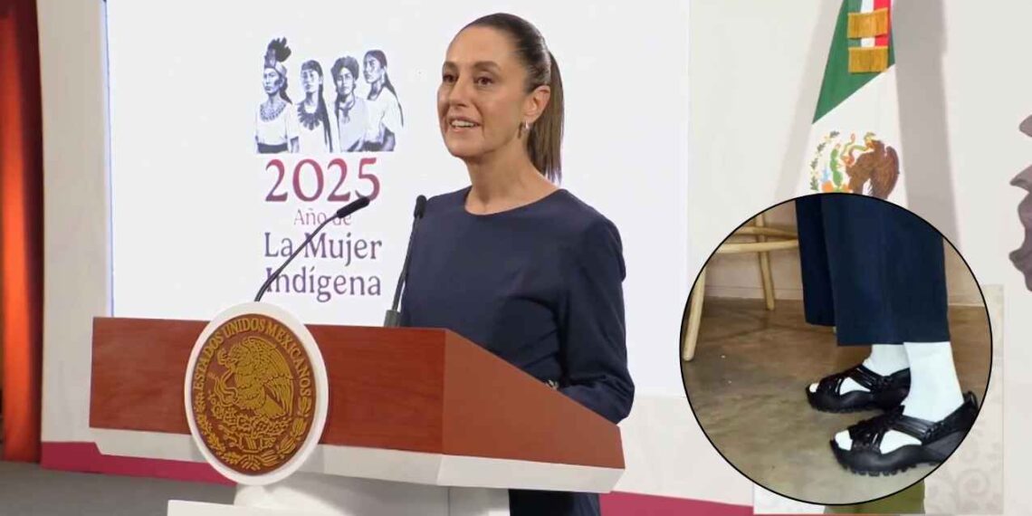 Claudia Sheinbaum y Gobierno de Oaxaca buscarán acción legal contra Adidas por supuesto plagio de huaraches