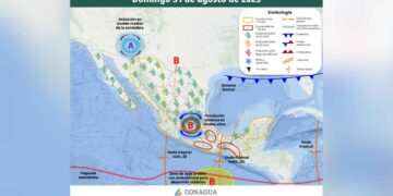 Clima agosto México