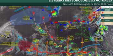 Clima en México: ¿A qué estados traerá lluvias la onda tropical No. 19?