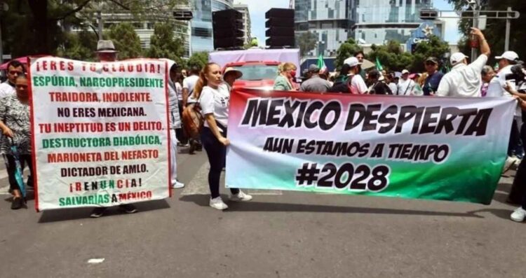 protestar Gobierno Federal