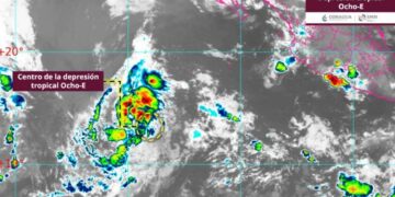 Depresión tropical Ocho-E se forma en el Pacífico: ¿Impactará en México?