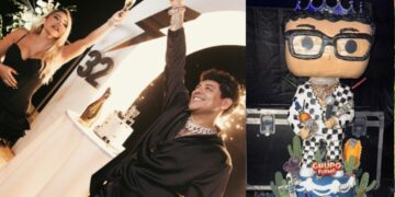 Eduin Caz celebra su cumpleaños número 32 con una fiesta de lujo