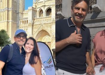 Eugenio Derbez y Alessandra Rosaldo acaban con rumores de separación desde España