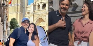 Eugenio Derbez y Alessandra Rosaldo acaban con rumores de separación desde España