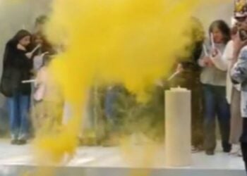 Explosión en presentación de telenovela deja lesionada a actriz