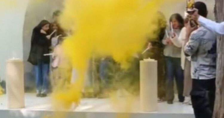 Explosión en presentación de telenovela deja lesionada a actriz