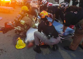 Familia que falleció durante incendio en San Pedro es trasladada a Veracruz