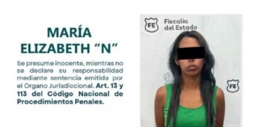 Fiscalía vincula a mujer Guadalajara