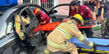 Fuerte accidente en Linares