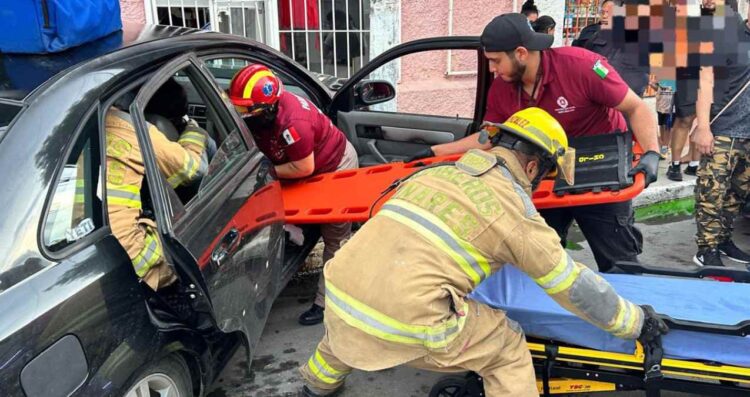 Fuerte accidente en Linares