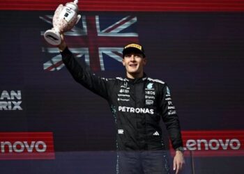 George Russell F1 2025