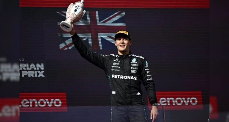 George Russell F1 2025