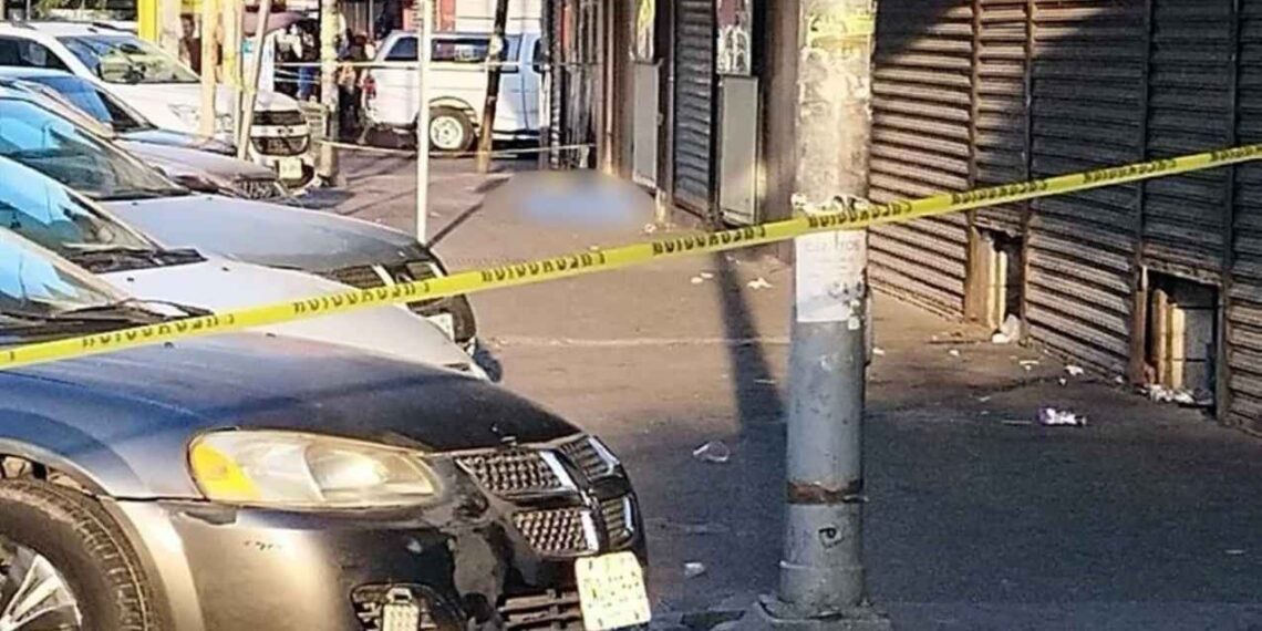 hombre caída Monterrey