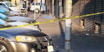 hombre caída Monterrey