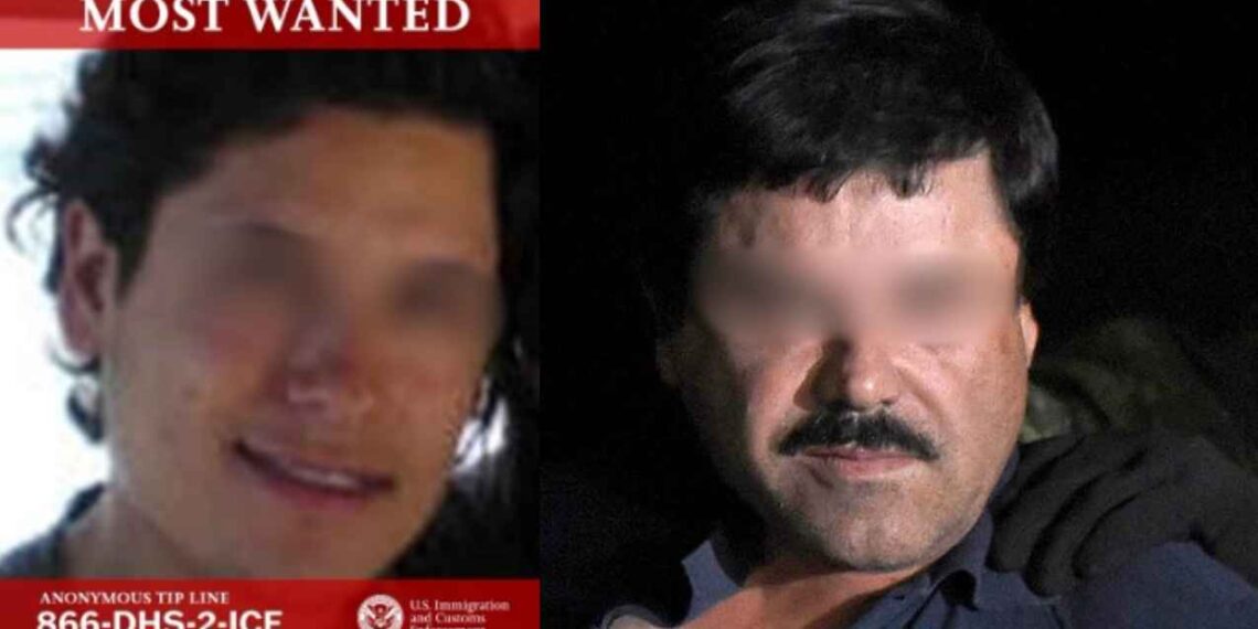 ICE anuncia recompensa de 10 mdd por Jesús Alfredo Guzmán, hijo de El Chapo