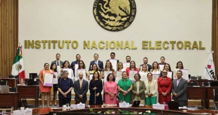 INE Tribunal electoral constancias