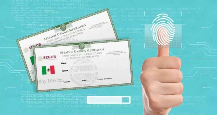 CURP biométrica autoridades federales INE