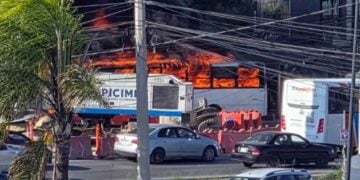 Incendio camión Apodaca
