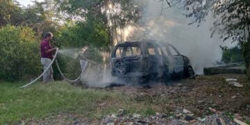 camioneta cenizas El Mante