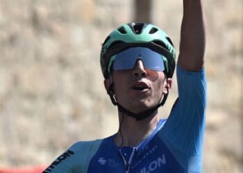 Isaac del Toro se queda cerca de la victoria en la tercera etapa de la Vuelta a Burgos