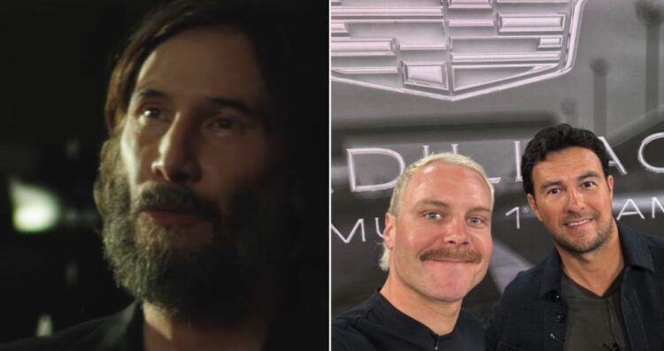 Keanu Reeves presenta a los nuevos pilotos de Cadillac para la F1 2026 con estilo épico