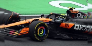 Lando Norris abandono