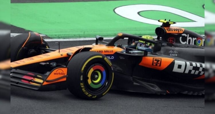 Lando Norris abandono