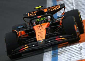 Lando Norris sigue demostrando su rapidez en la F1 tras un gran desempeño en los entrenamientos libres