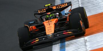 Lando Norris sigue demostrando su rapidez en la F1 tras un gran desempeño en los entrenamientos libres