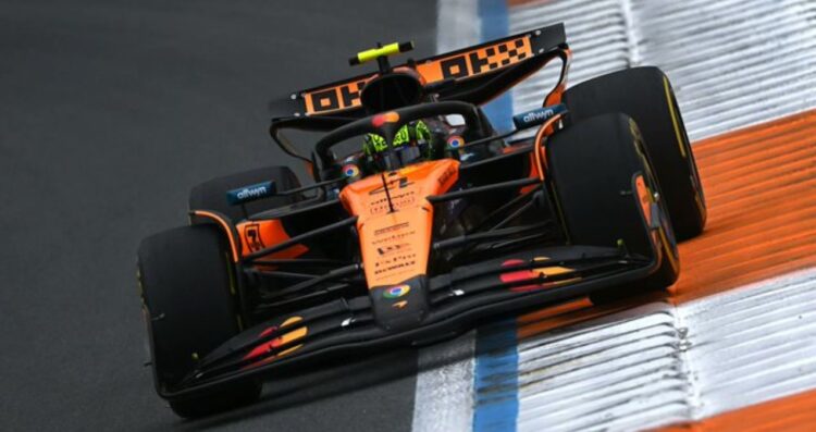 Lando Norris sigue demostrando su rapidez en la F1 tras un gran desempeño en los entrenamientos libres