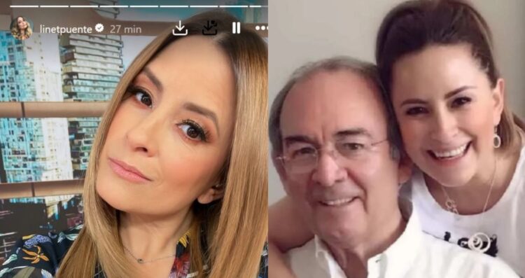 Linet Puente recuerda con cariño a su padre a una semana de su partida