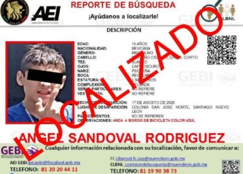 Localizan a menor en Santiago