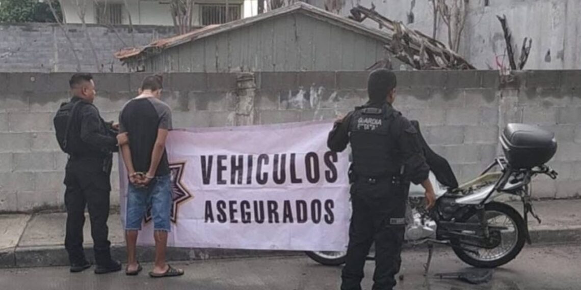 Localizan motocicleta robada en Río Bravo, Tamaulipas