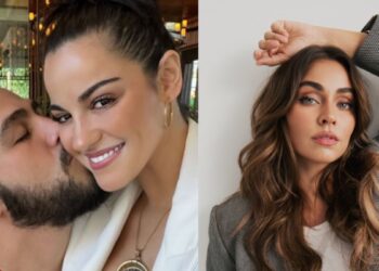 Maite Perroni y Andrés Tovar reaccionan al embarazo de Claudia Martín