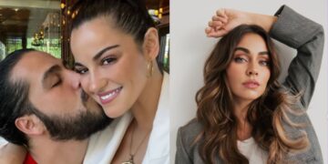 Maite Perroni y Andrés Tovar reaccionan al embarazo de Claudia Martín