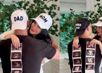 Martha Higareda comparte la primera ecografía de sus gemelos junto a Lewis Howes