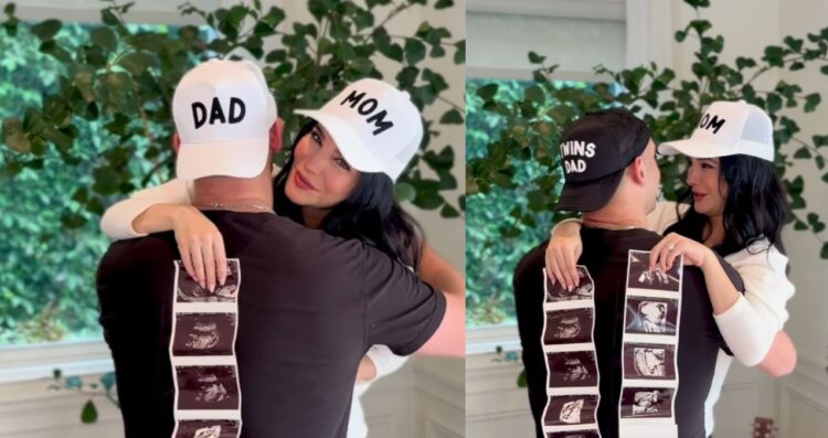 Martha Higareda comparte la primera ecografía de sus gemelos junto a Lewis Howes