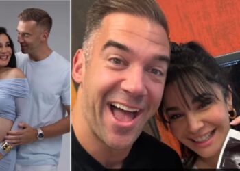 Martha Higareda y Lewis Howes cuentan cómo recibieron la sorpresa de esperar dos bebés