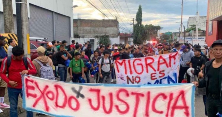 caravana migrantes Tapachula