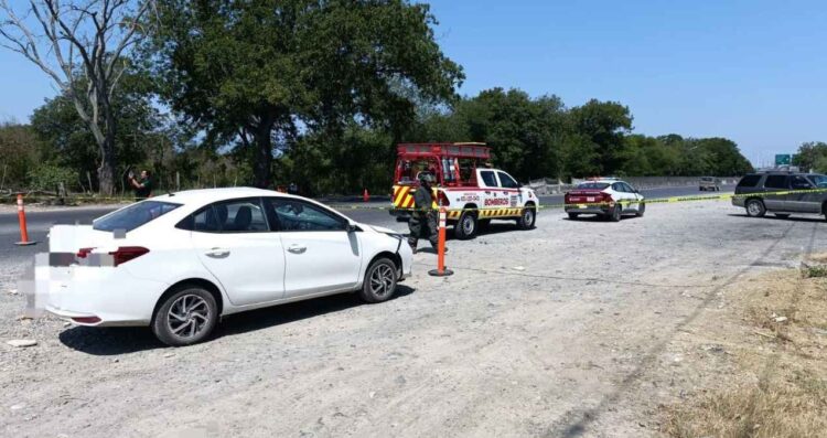 Muere ciclista tras ser atropellado por un vehículo en la Carretera Nacional en Linares, NL