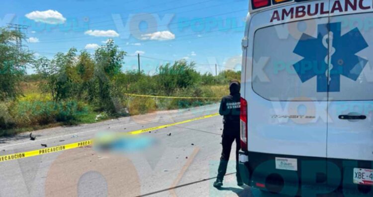Muere repartidor en Reynosa