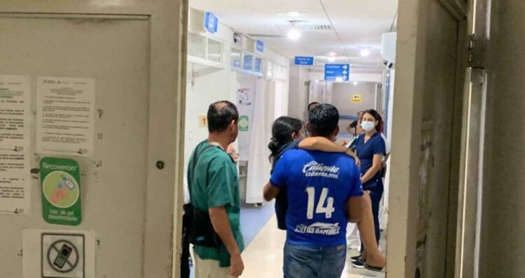Mujer hospitalizada El Mante