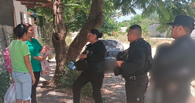 Mujer que regresó de Estados Unidos se reencuentra con su familia en Ciudad Victoria, Tamaulipas